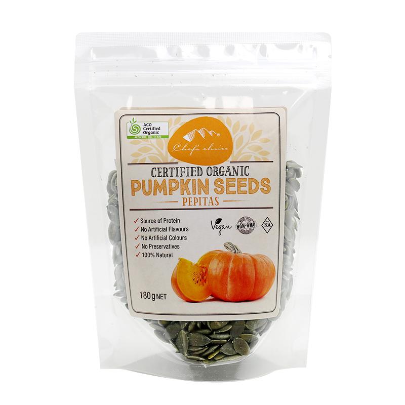 Organic Pumpkin Seeds for Cooking & Snacking - Chefs Choice Premium Quality, High in Protein & Fiber - Perfect for Salads, Baking & Healthy Snacks