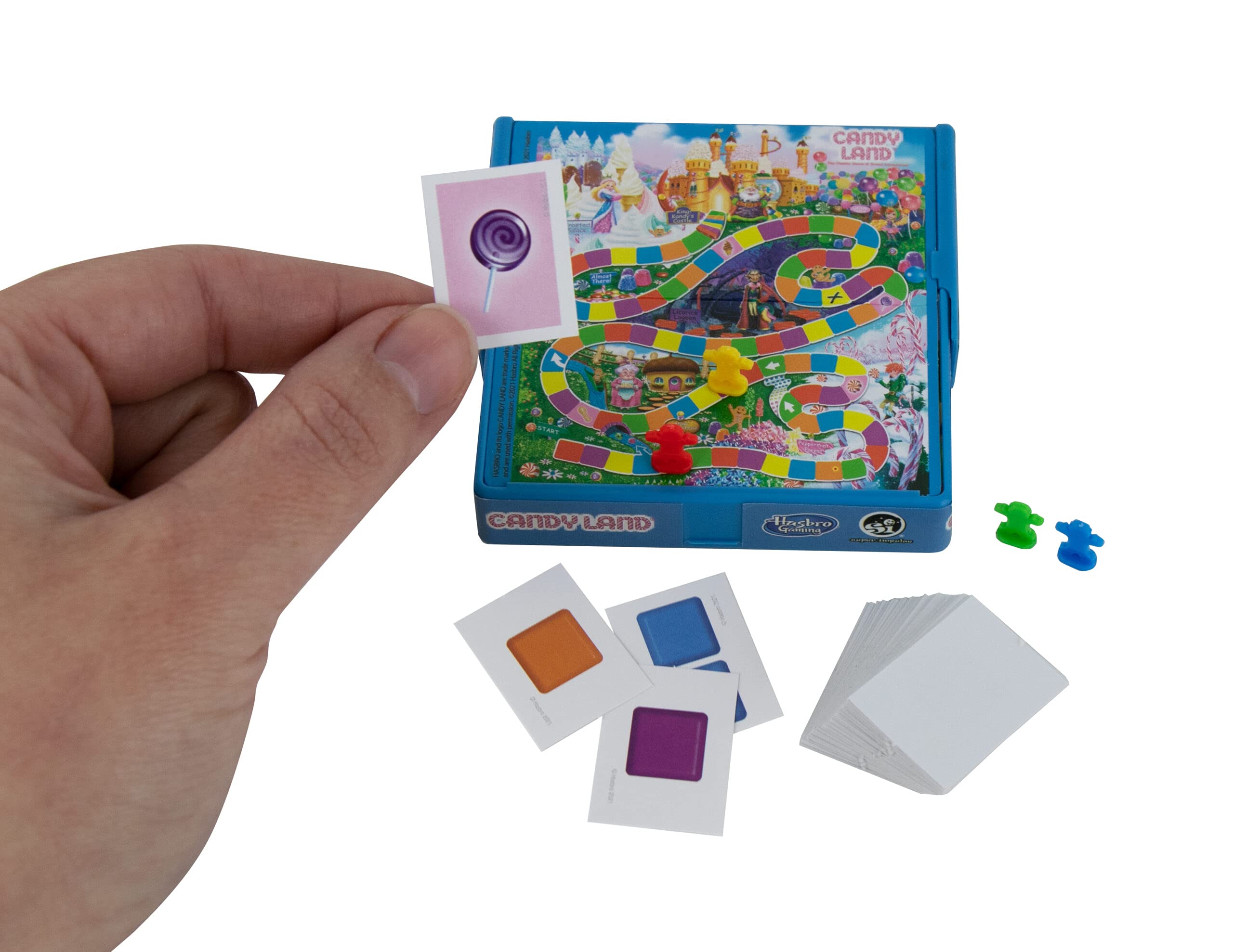 World's Smallest Candy Land Board Game - Miniature Travel Edition for Kids & Adults - Perfect for Parties, Travel & Family Game Nights