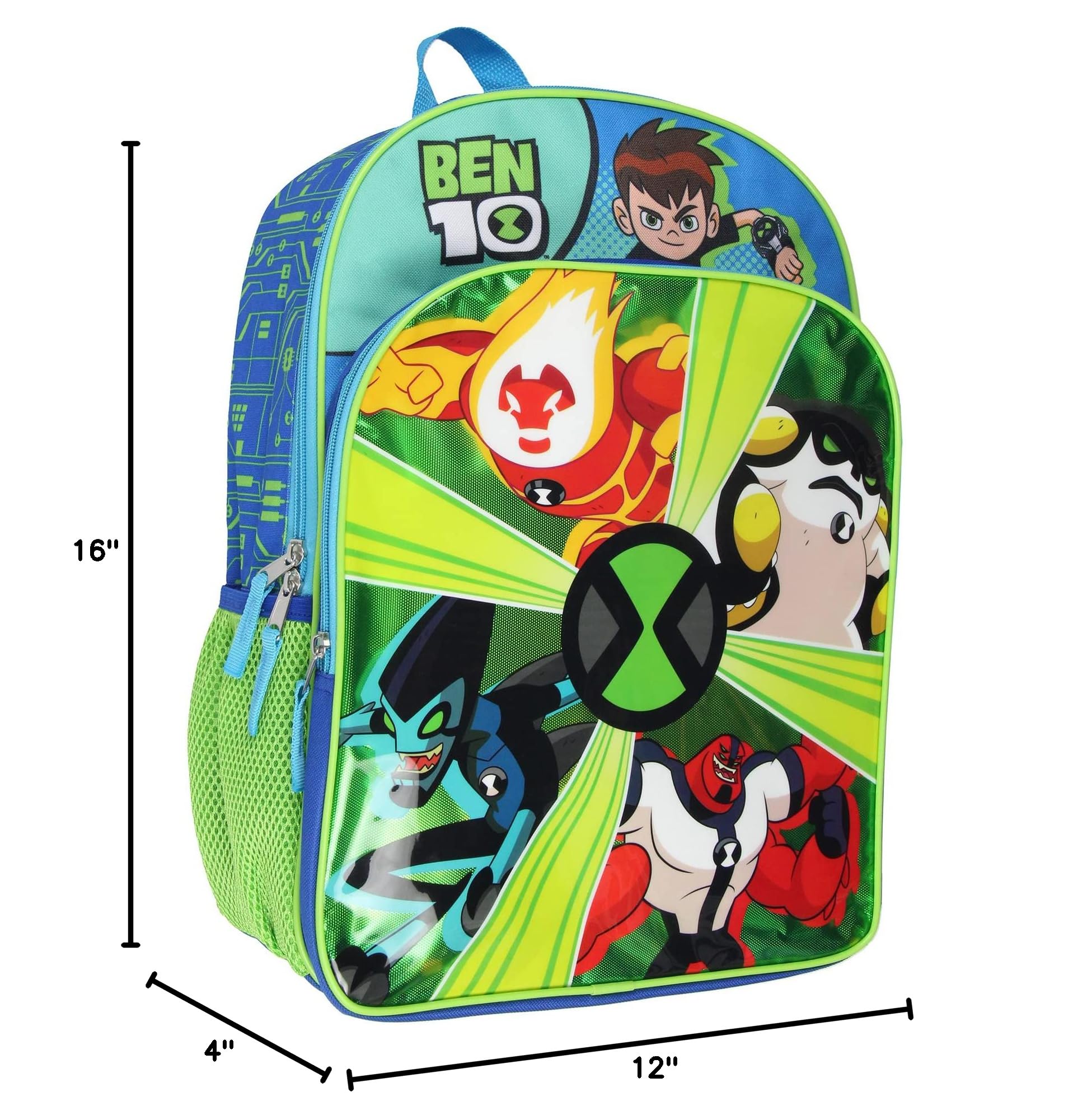 Ben 10 Omnitrix Alien Force Backpack 16