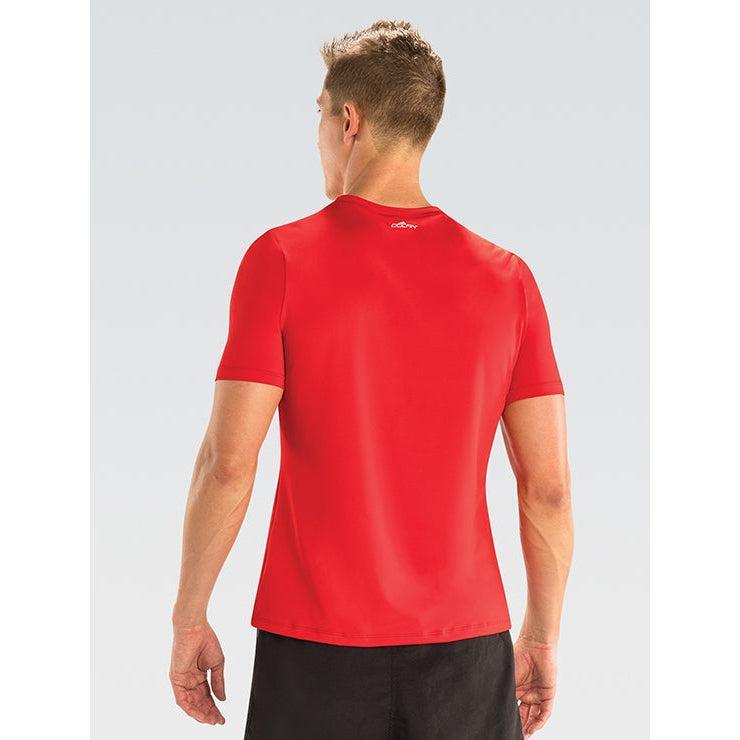 Dolfin Men's UPF 50+ Short Sleeve Rash Guard Swim Shirt - Sun Protection for Swimming, Surfing & Beach Activities