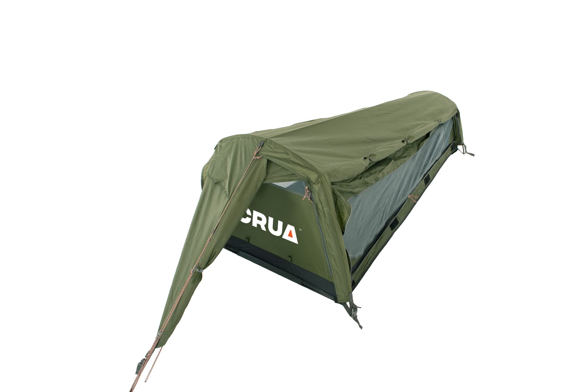 Crua Hybrid - Waterproof 5000mm 1-Person Camping Tent with Mosquito & Bug Net, Lightweight & Easy Setup for Hiking, Backpacking, Hunting - Perfect for Solo Outdoor Adventures (Adults & Kids)