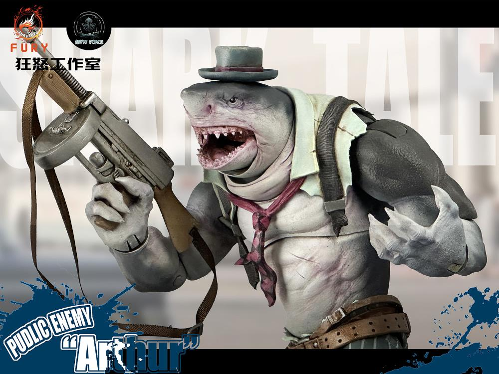 Fury Toys 1/12 Scale 8-Inch Abyss Force Arthur Gypsy Billy Action Figure - Collectible Model for Display, Photography & Cosplay Scenes