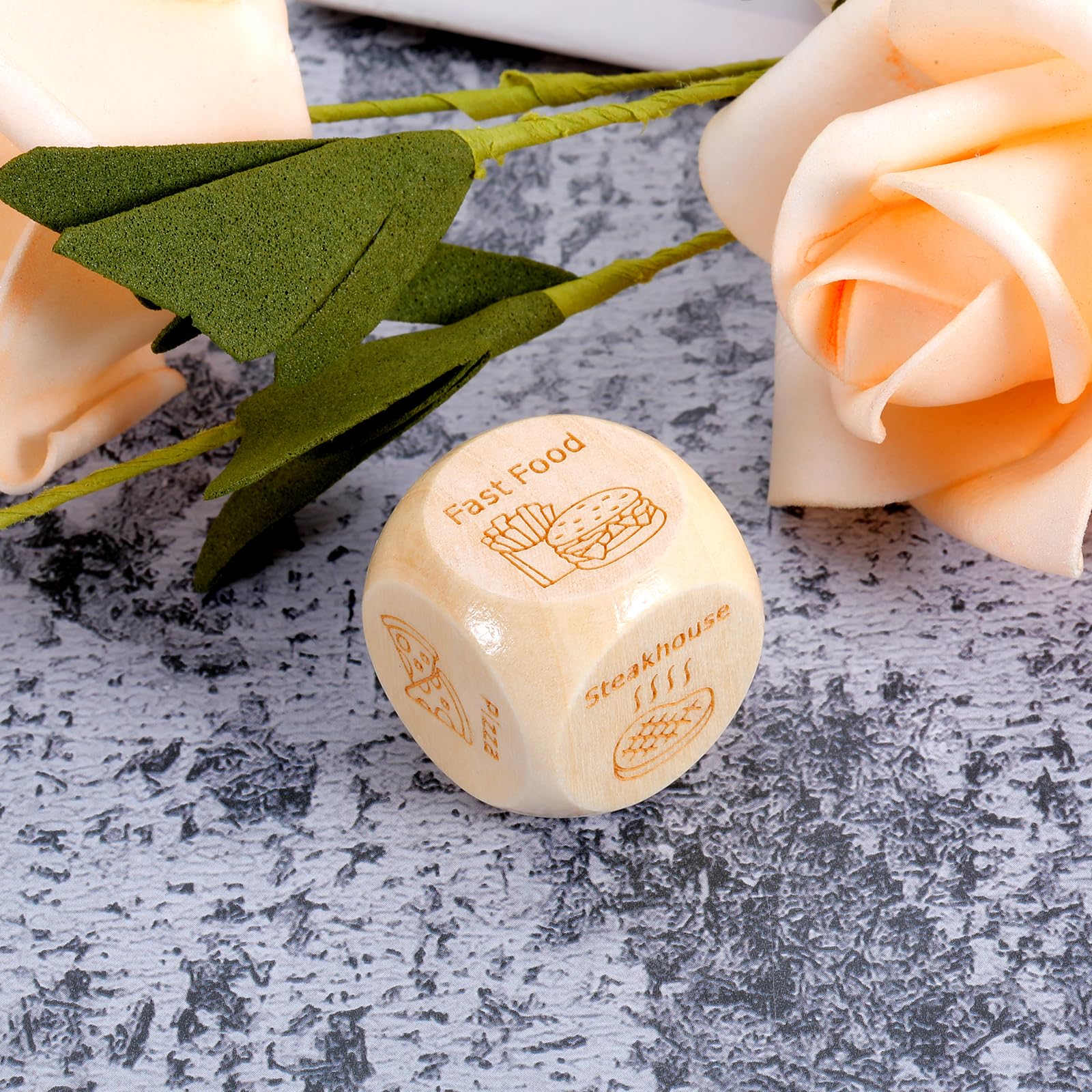 Easter Gifts for Adults - Thoughtful Easter Basket Stuffers for Women, Men, Couples | Fun Food Dice Game for Date Night Ideas | Perfect Anniversary & Wedding Gifts for Him, Her, Boyfriend, Girlfriend, Husband, Wife | Great for Easter Celebrations, Romantic Evenings & Special Occasions
