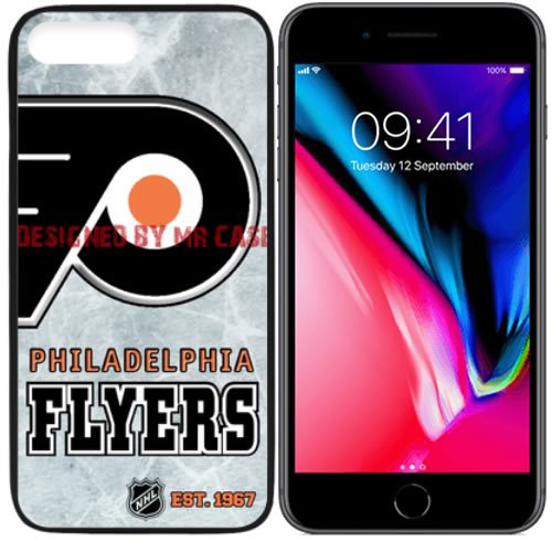 Philadelphia Flyers Hockey Team Logo iPhone 8 Case - Durable Protective Cover for Apple iPhone 8 - Perfect for Hockey Fans & Game Day Supporters