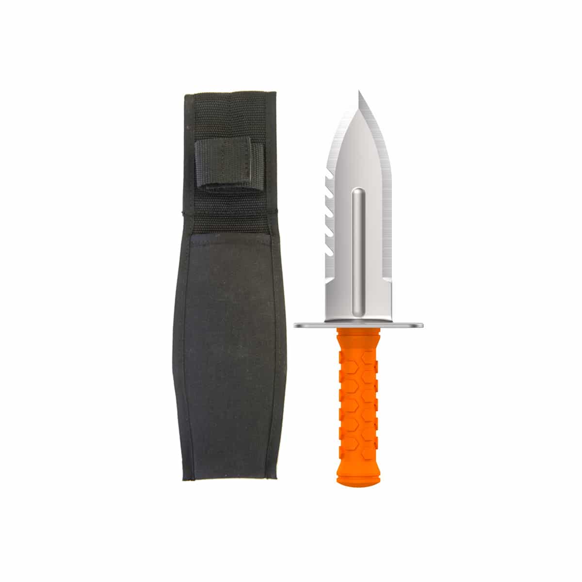 Premium Brown Leather Sheath for Left-Handed Users - Compatible with Quest Diamond Left Digger Tool - Perfect for Gardening, Camping & Outdoor Adventures