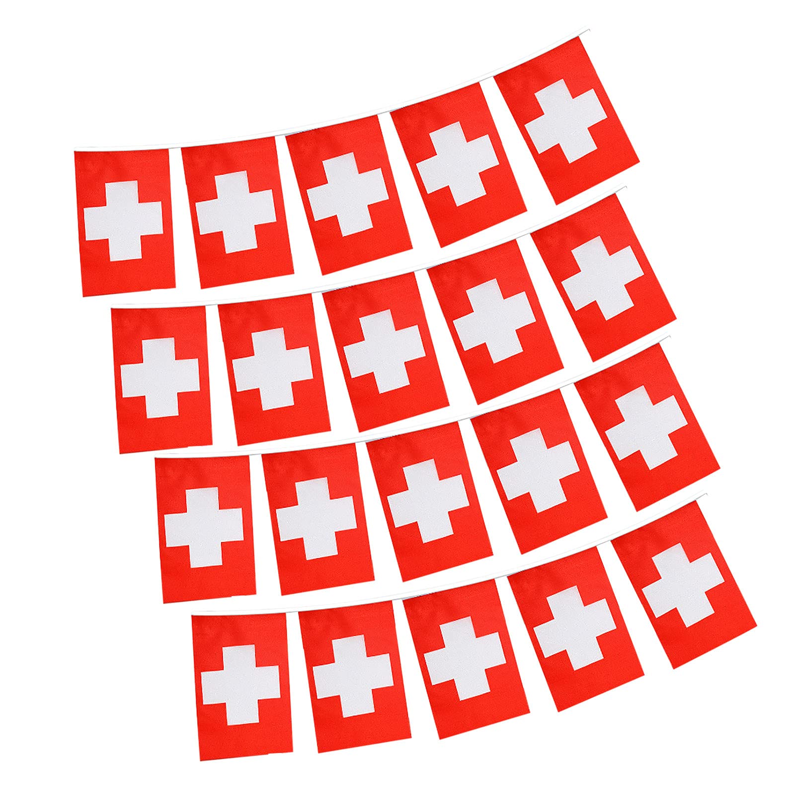 Switzerland Flag Ornament - Mini Hanging Decor for Home & Window