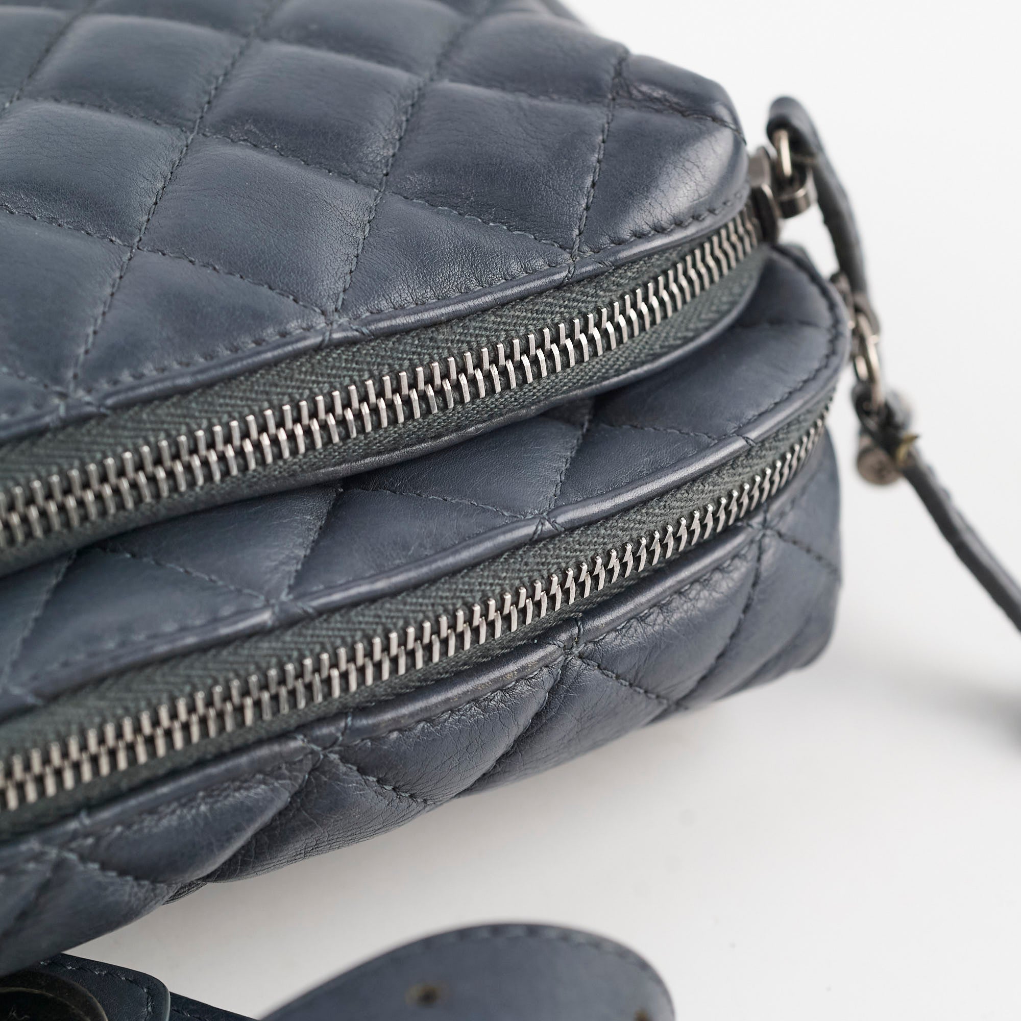 Chanel Street CC Waist Bag Dark Grey - Luxury Crossbody Fanny Pack for Women | Perfect for Travel, Shopping & Everyday Use
