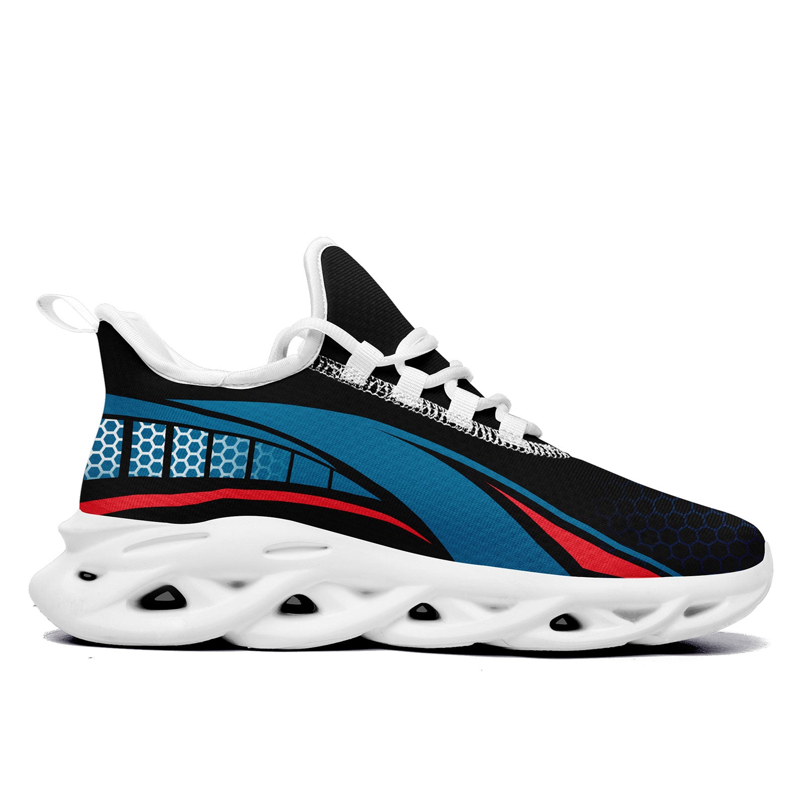 Custom Maxsoul Personalized Sneakers for Men & Women - Lightweight Comfortable Walking Shoes FN003 E025022 (Size 16) - Perfect for Running, Gym Workouts & Casual Wear