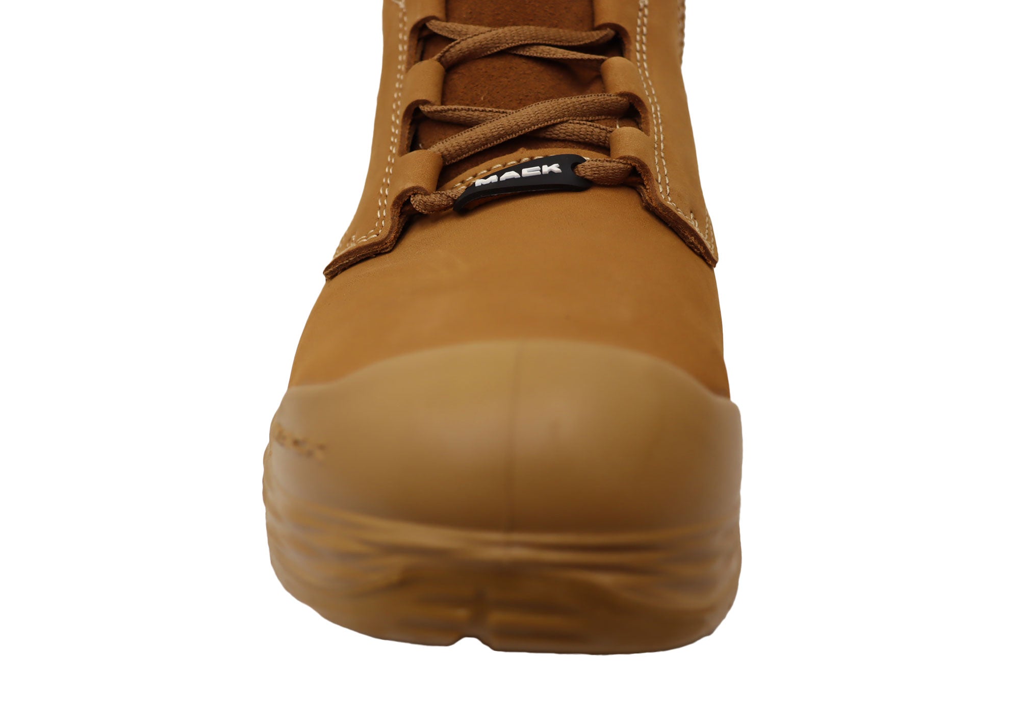 Mack Men's Force Leather Steel Toe Safety Work Boots with Side Zipper - Durable Construction for Industrial & Warehouse Work Environments
