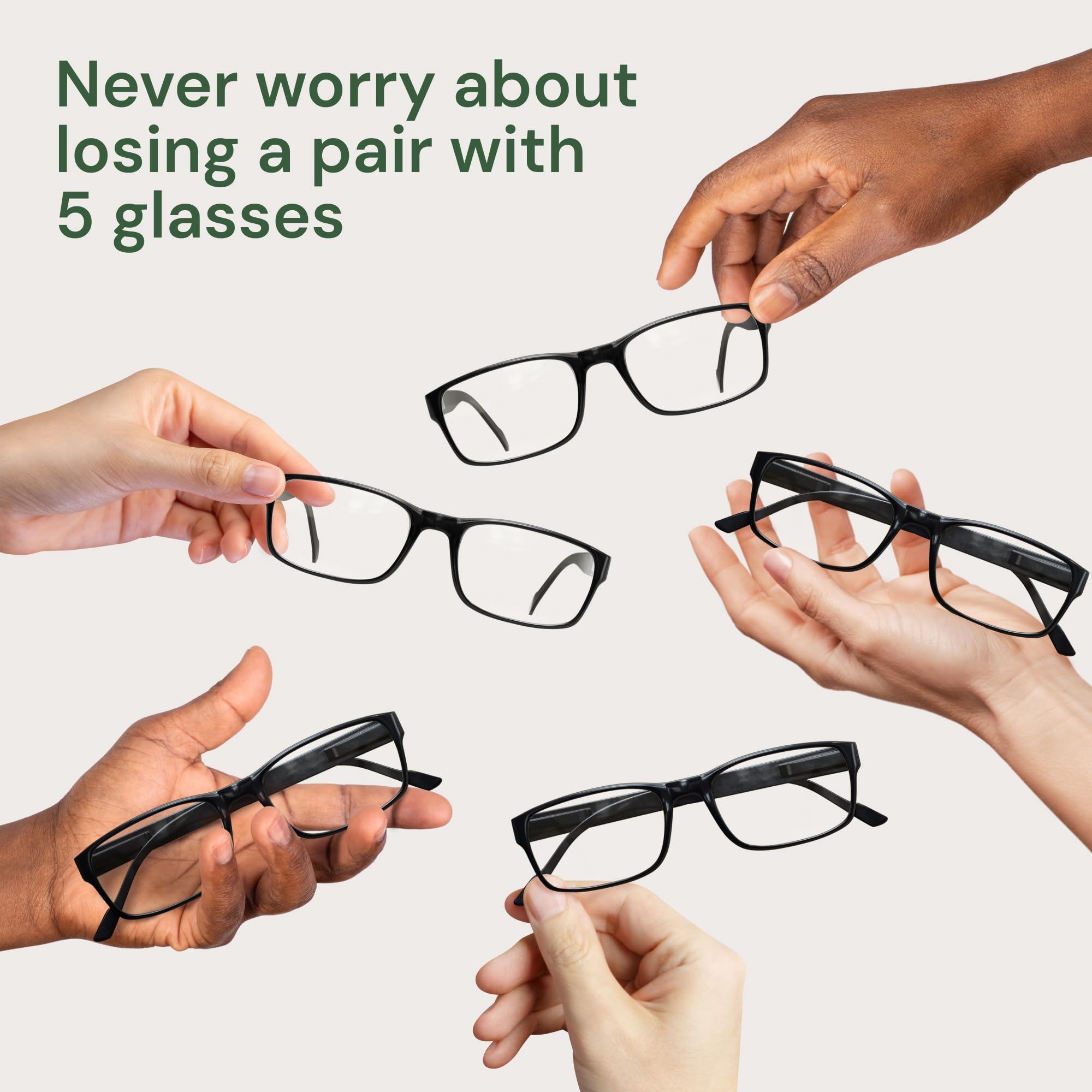 Gaoye Blue Light Blocking Reading Glasses for Men & Women - Computer Glasses with Anti-UV Protection - Perfect for Office Work, Gaming & Digital Screen Use