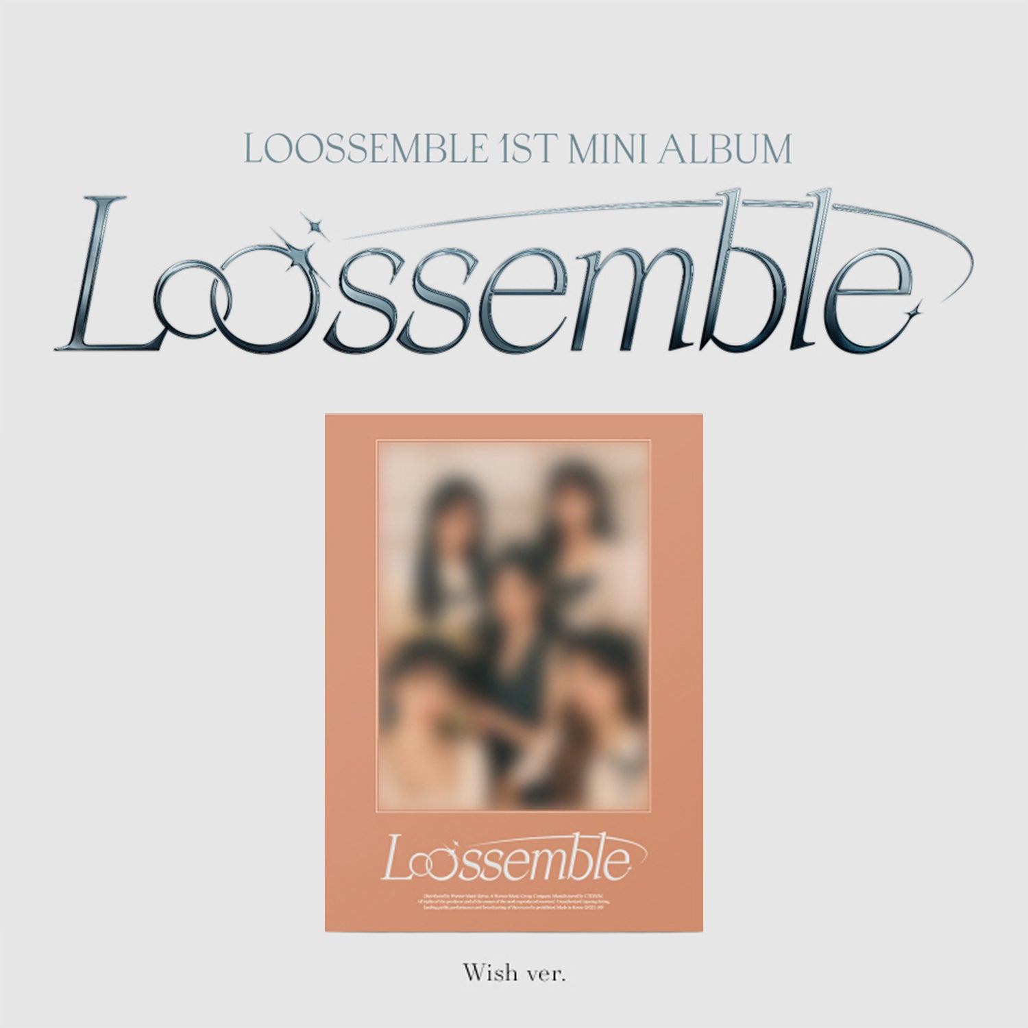 LOOSSEMBLE 1ST MINI ALBUM 'LOOSSEMBLE' - K-Pop Music CD for Fans | Perfect for Collectors & K-Pop Enthusiasts | Great Gift Idea for Music Lovers