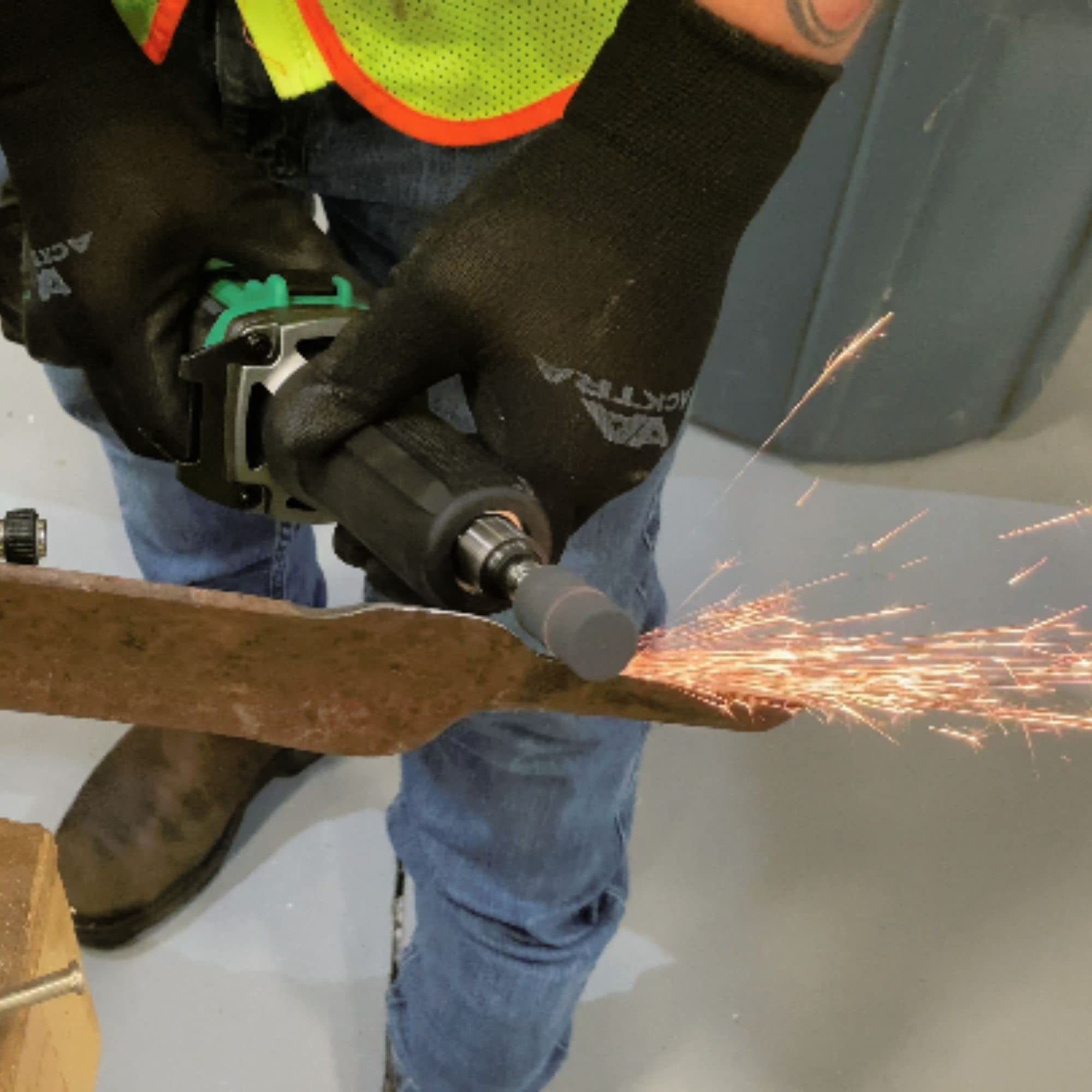 Metabo HPT 18V MultiVolt Cordless Die Grinder Tool Only (No Battery Included) - 2-Inch Wheel, Variable Speed, Slide Switch - Model GP18DAQ4 - Perfect for Metalworking, Wood Carving & DIY Projects