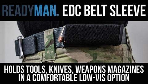 EDC Belt Sleeve - Tactical Waistband Holster for Everyday Carry Essentials | Perfect for Concealed Carry, Travel & Outdoor Activities