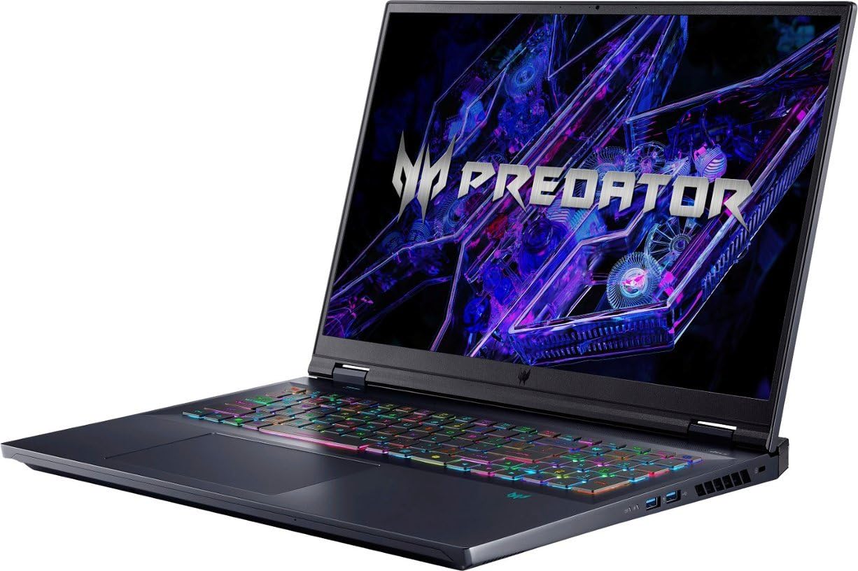 Acer Predator Helios 18 Gaming Laptop - i9 RTX 4080 240Hz for Pro Gaming