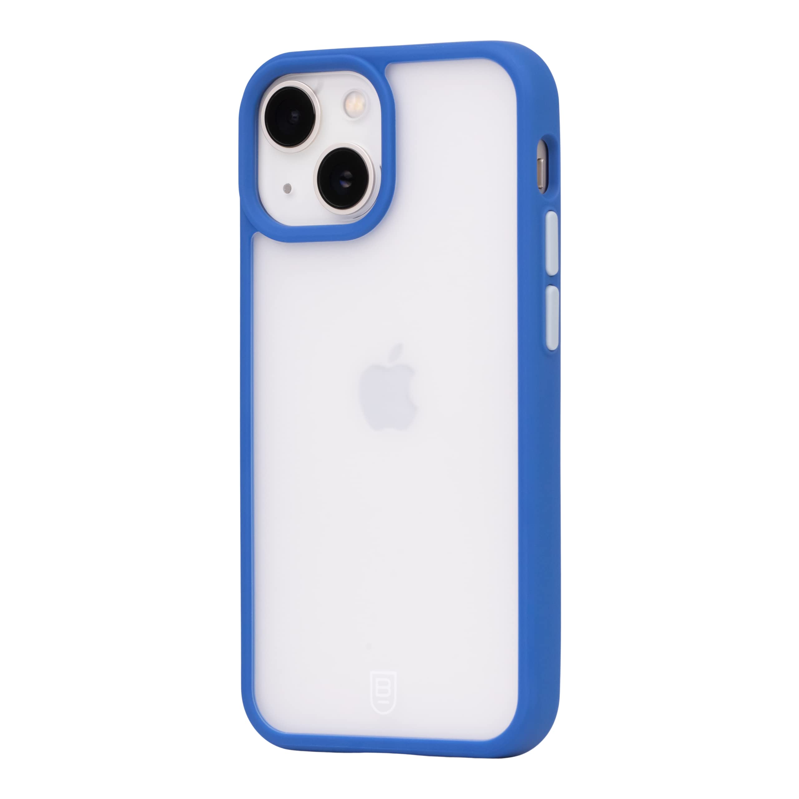 BodyGuardz Elements E13 Shockproof Case for iPhone 13 Mini - Military-Grade Protection with Camera Lens Cover | Wireless Charging Compatible | Dusty Blue | Perfect for Outdoor Adventures & Daily Use