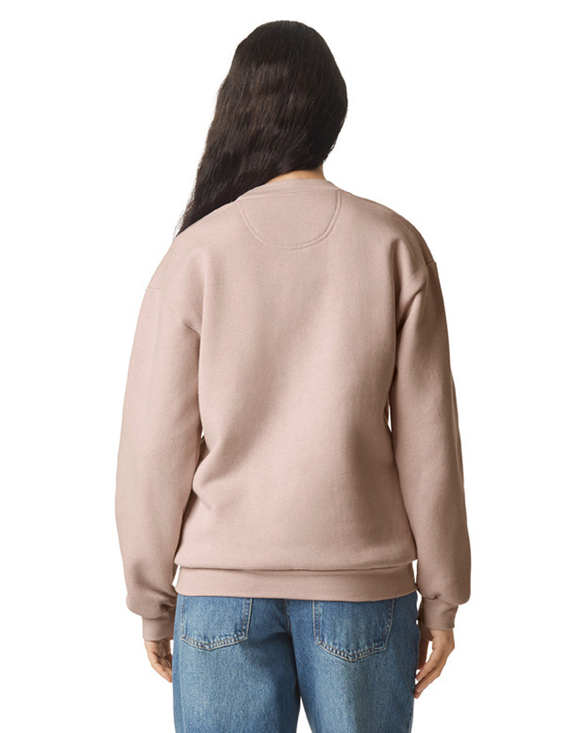 American Apparel RF496 Unisex ReFlex Fleece Crewneck Sweatshirt | Soft Comfort Pullover for Men & Women | Perfect for Casual Wear, Gym, and Outdoor Activities
