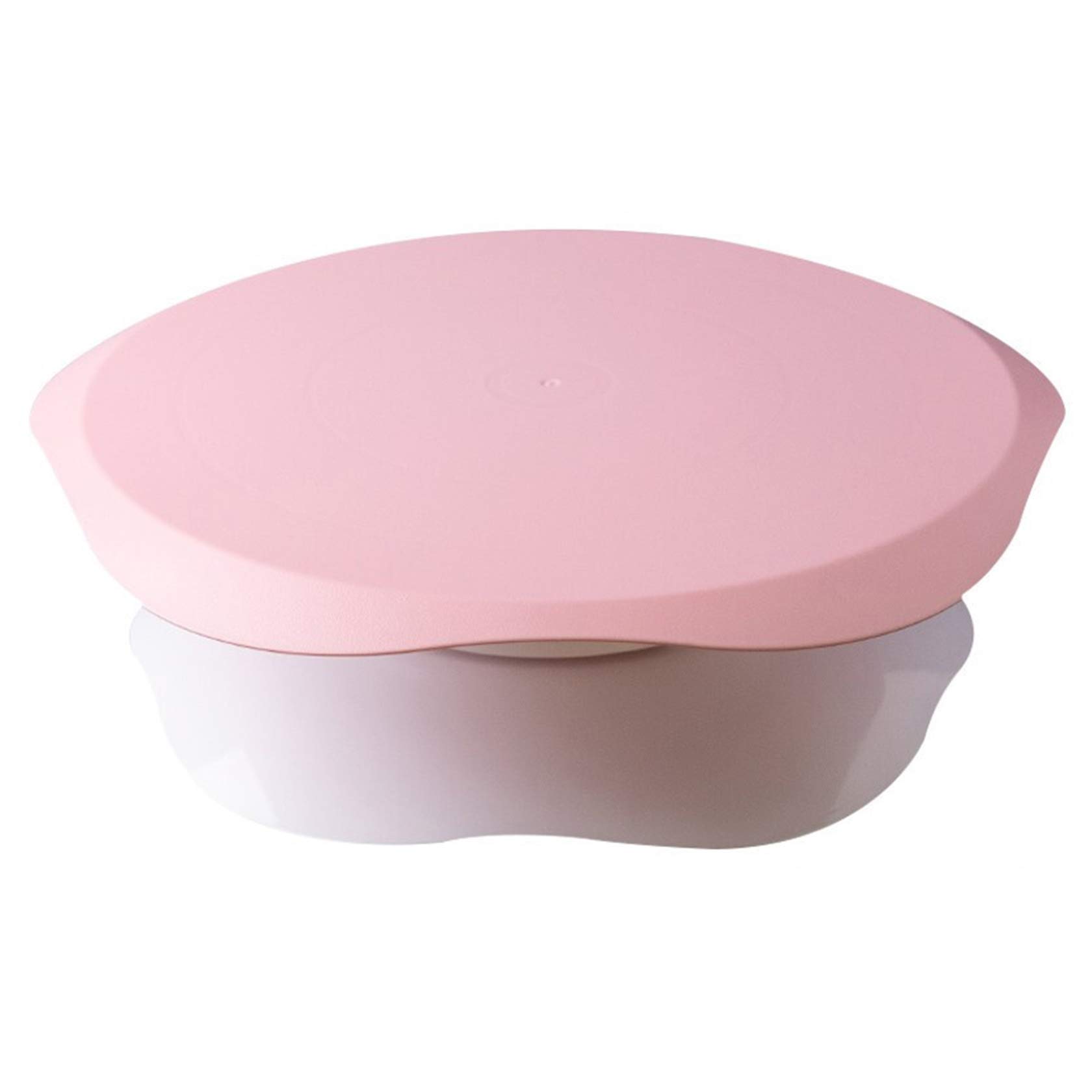 Rotating Cake Turntable Stand - 12 Inch Plastic Cake Decorating Spinner with Anti-Slip Base for Smooth Frosting, Icing & Decorating - Perfect for Birthday Cakes, Wedding Cakes, Cupcakes & Pastry Decorating