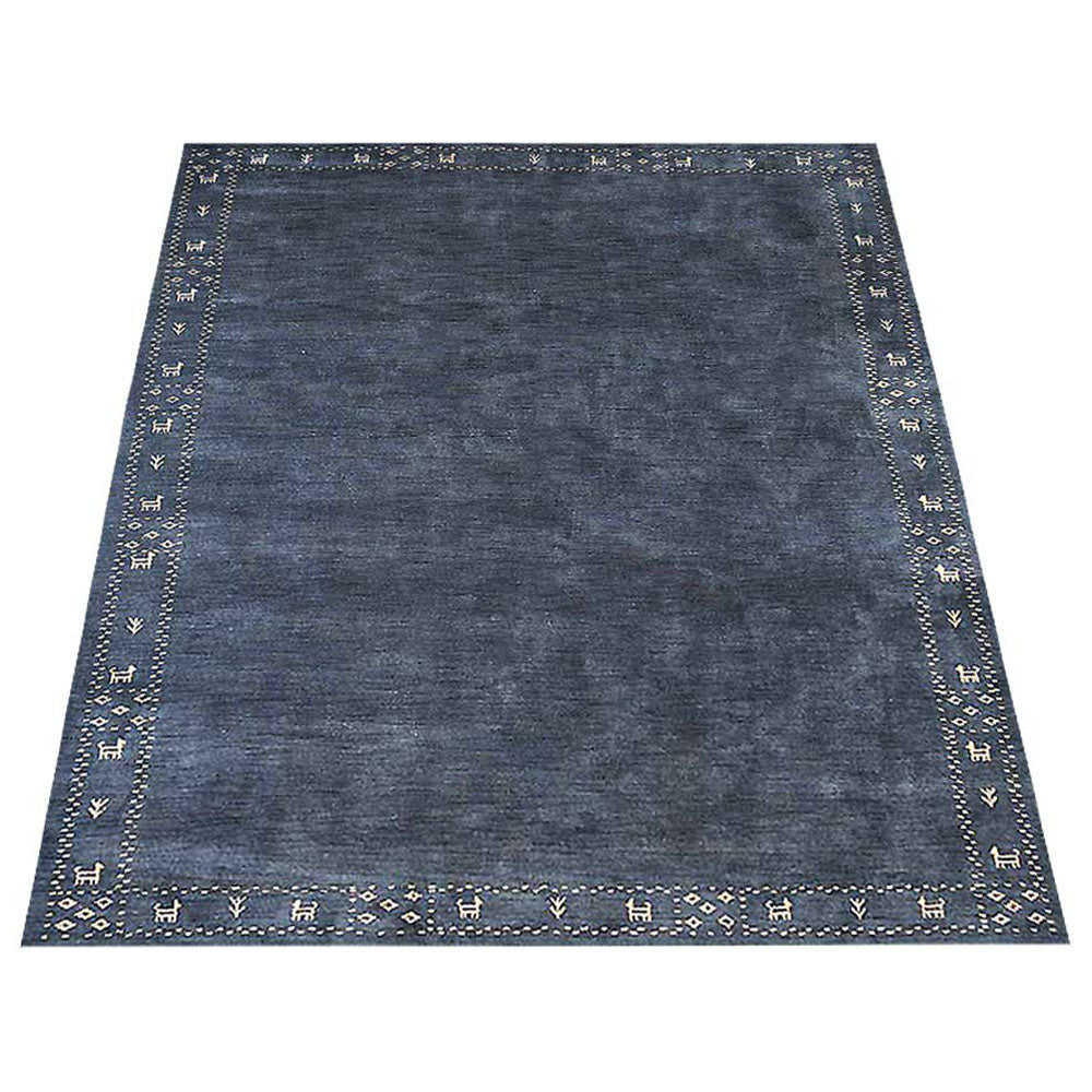 Homs Premium Hand Knotted Wool Rug - Soft & Durable Area Rug for Living Room, Bedroom, Office - Eco-Friendly Home Decor & Floor Covering