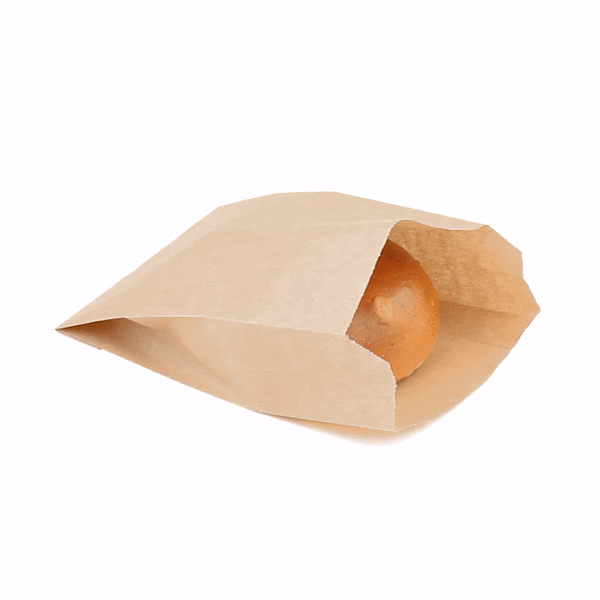 Eco-Friendly Kraft Paper French Fry Bags & Snack Bags - 4.25