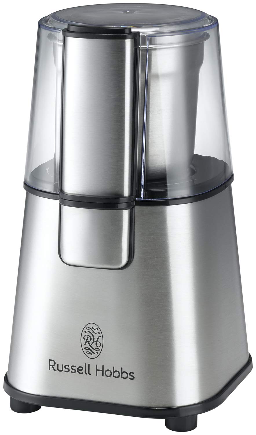 Russell Hobbs 7660JP Electric Coffee Grinder - Stainless Steel Blade, Adjustable Grind Size for Espresso, Drip, French Press - Perfect for Home & Office Use