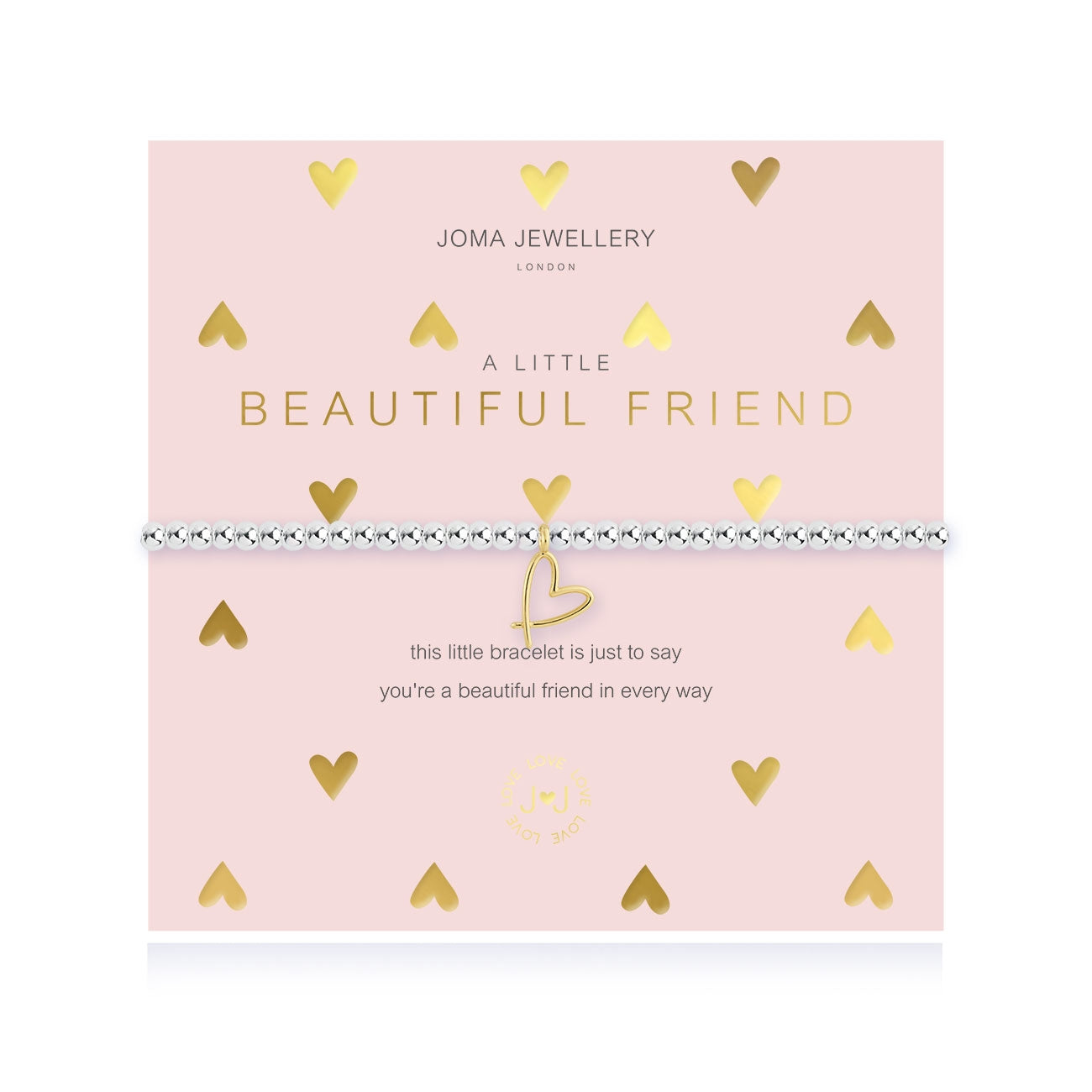 Joma Jewellery Bracelet - A Little Beautiful Friend - Elegant & Dainty Charm Bracelet for Women - Perfect for Gifts, Everyday Wear & Special Occasions