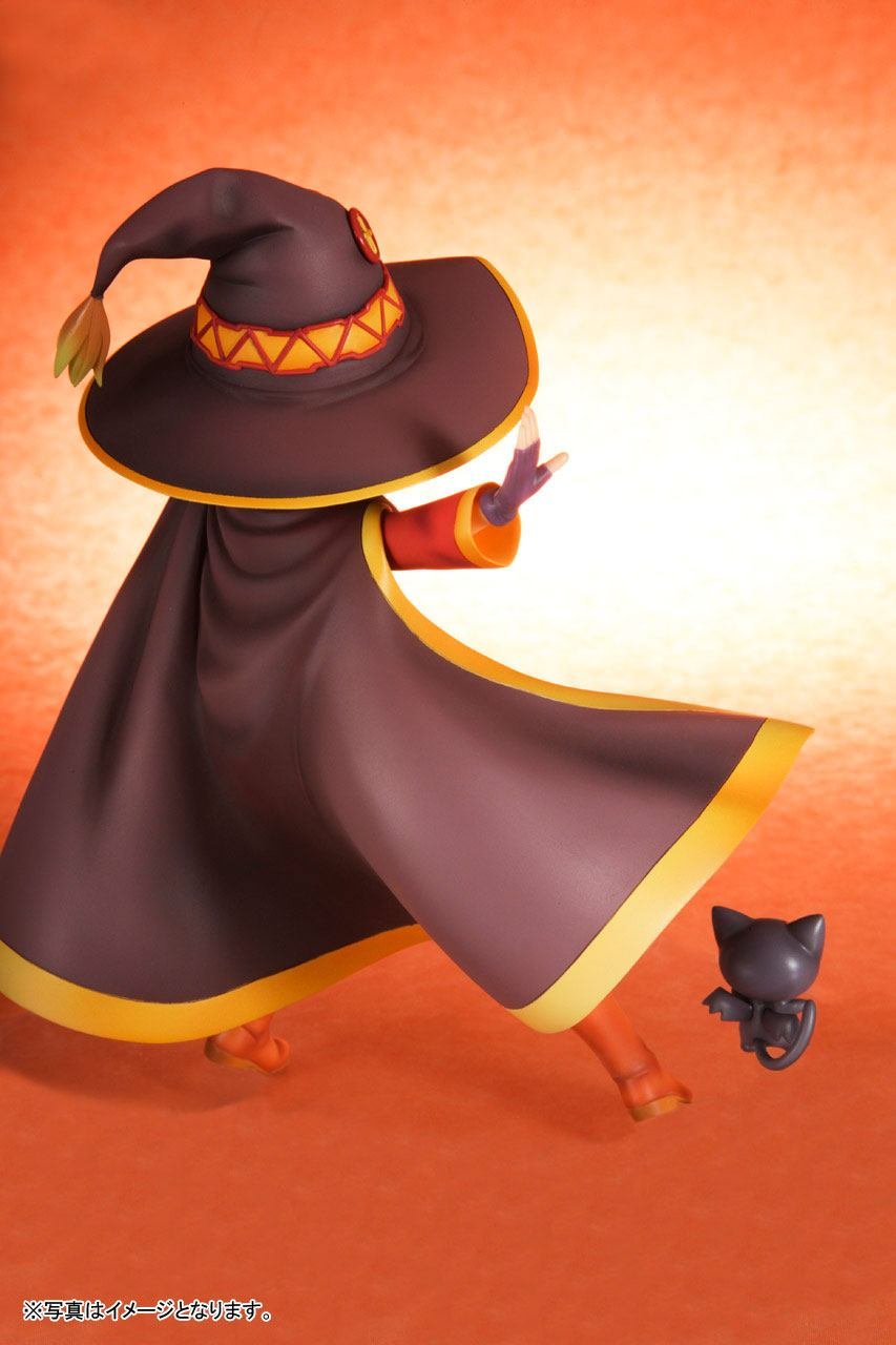 Bellfine Konosuba Megumin 1/8 Scale PVC Anime Figure - Cute Collectible Statue for Anime Fans | Perfect for Display in Home, Office, or Gaming Room