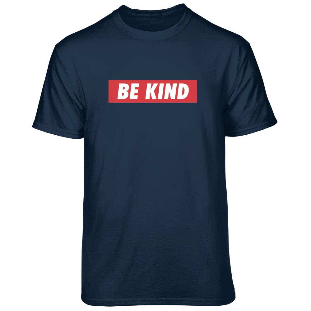 Be Kind Red Bar Graphic T-Shirt for Men & Women | Motivational Casual Tee | Perfect for Everyday Wear, Work, School & Social Outings