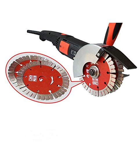 YUCHENGTECH 5-Pack Groover Blade Cutting Discs (156×22.22×2.5mm) - Premium Cutoff Wheels for Wall Groove Cutting & Multifunction Wall Chaser Machines - Ideal for Concrete, Brick & Tile Cutting Projects
