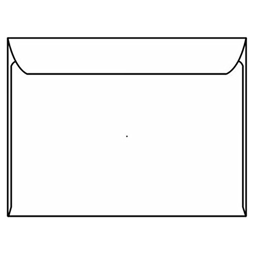 Premium Open Side Booklet Envelopes 9x12 Inches - Heavyweight 28# White Paper - Side Seam Design - Pack of 500 - Perfect for Mailing Catalogs, Brochures & Booklets