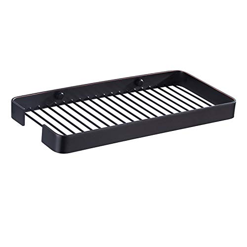 Wall Mounted Brass Bathroom Shelf - Shower Organizer for Shampoo & Toiletries