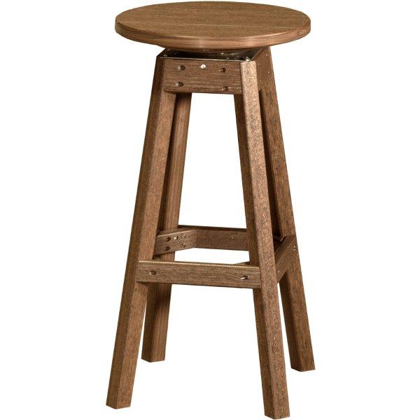 Premium Bar Stools for Kitchen Island & Home Bar - Luxcraft PBS Series Adjustable Height Counter Stools with Padded Seat - Perfect for Breakfast Nook, Dining Room & Entertainment Areas