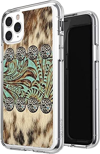 Cowhide Print Turquoise