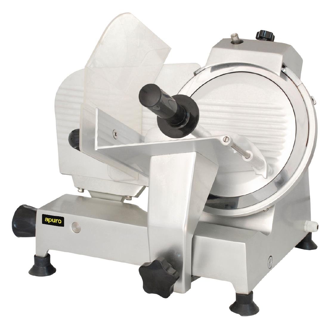 Apuro 250mm Electric Meat Slicer - Commercial & Home Use for Deli, Jerky, Cheese & Vegetables | Perfect for Restaurants, Butcher Shops & Food Prep