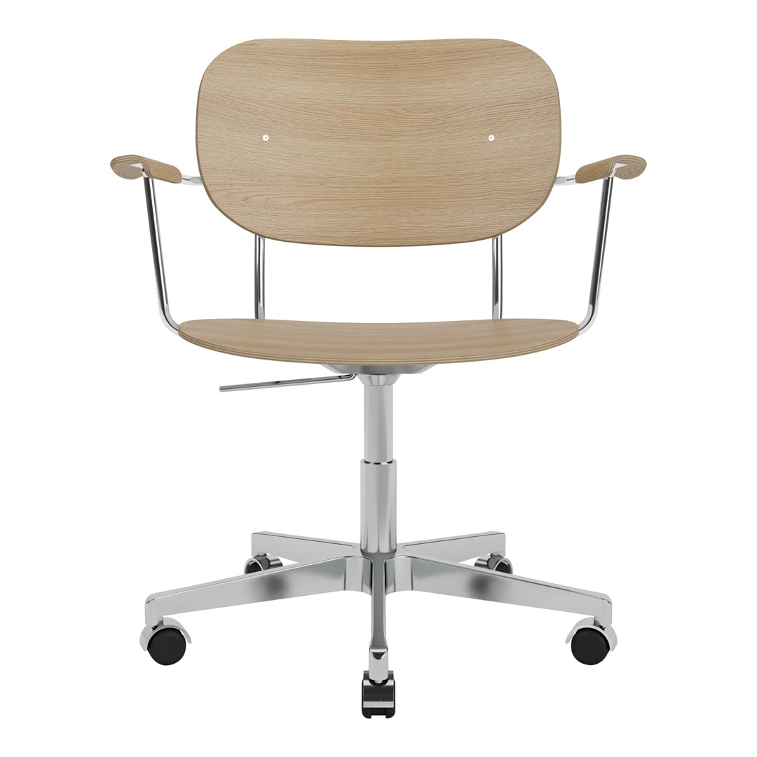 Ergonomic Office Armchair with Swivel Base & Smooth-Rolling Casters - Perfect for Home Offices, Conference Rooms & Workspaces