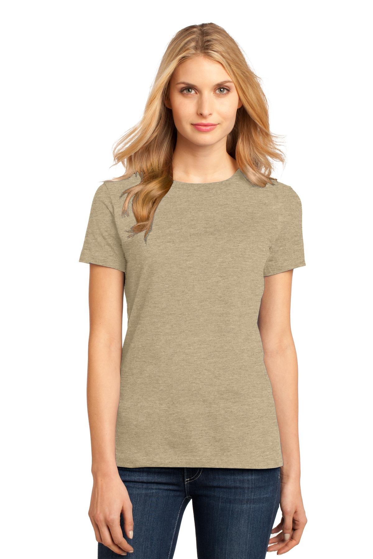 District Women's Perfect Weight Tee DM104L - Lightweight Comfortable Short Sleeve T-Shirt for Casual Wear, Workout & Everyday Outfits