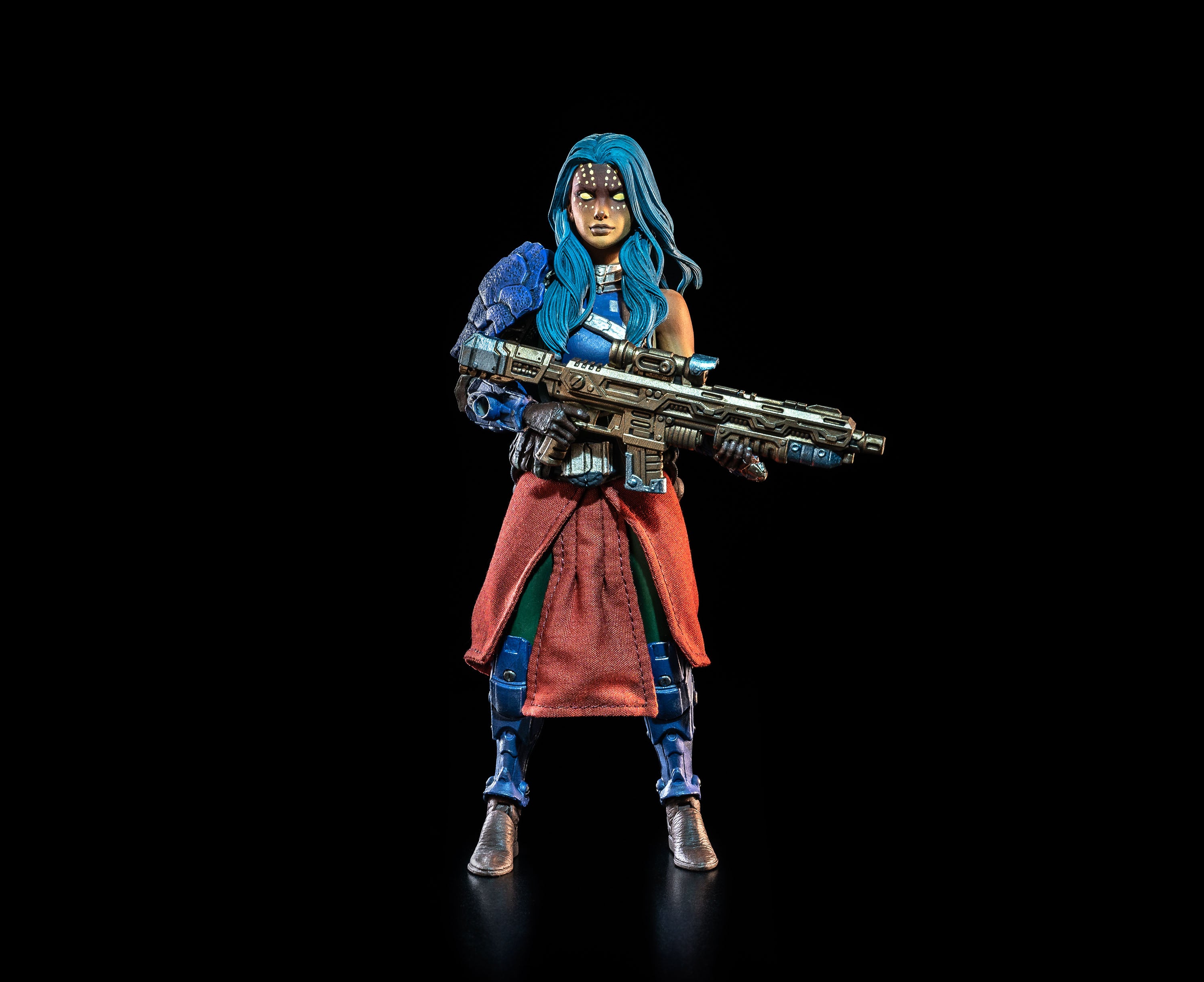 Four Horsemen Studio Mythic Legions 1/12 Scale 6-Inch Action Figure - Cosmic Legions Outpost Zaxxius Kalian Shunn Collectible Toy for Display & Play | Perfect for Collectors & Fantasy Fans