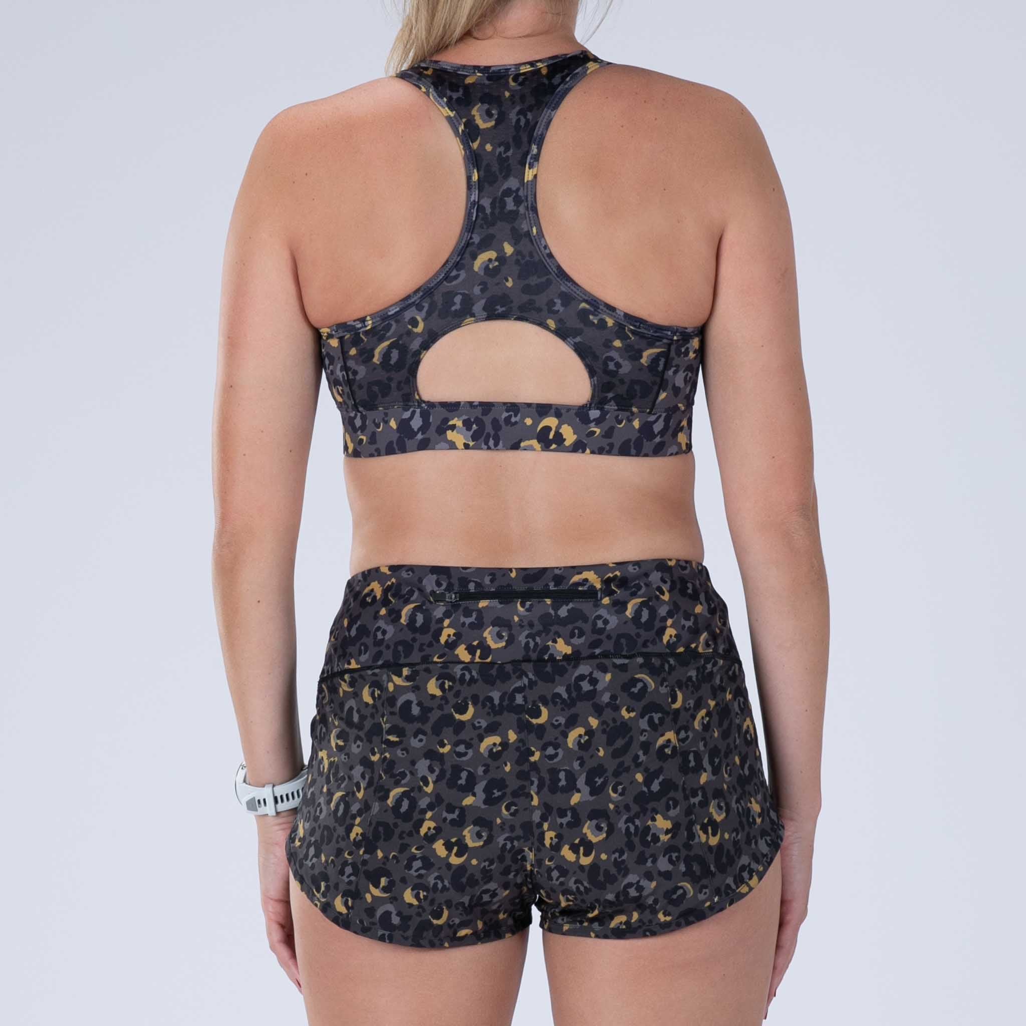 Women's Limited Edition Run 3 Shorts - Cheetah Print Athletic Shorts for Running, Gym & Workout | High-Performance Fitness Apparel