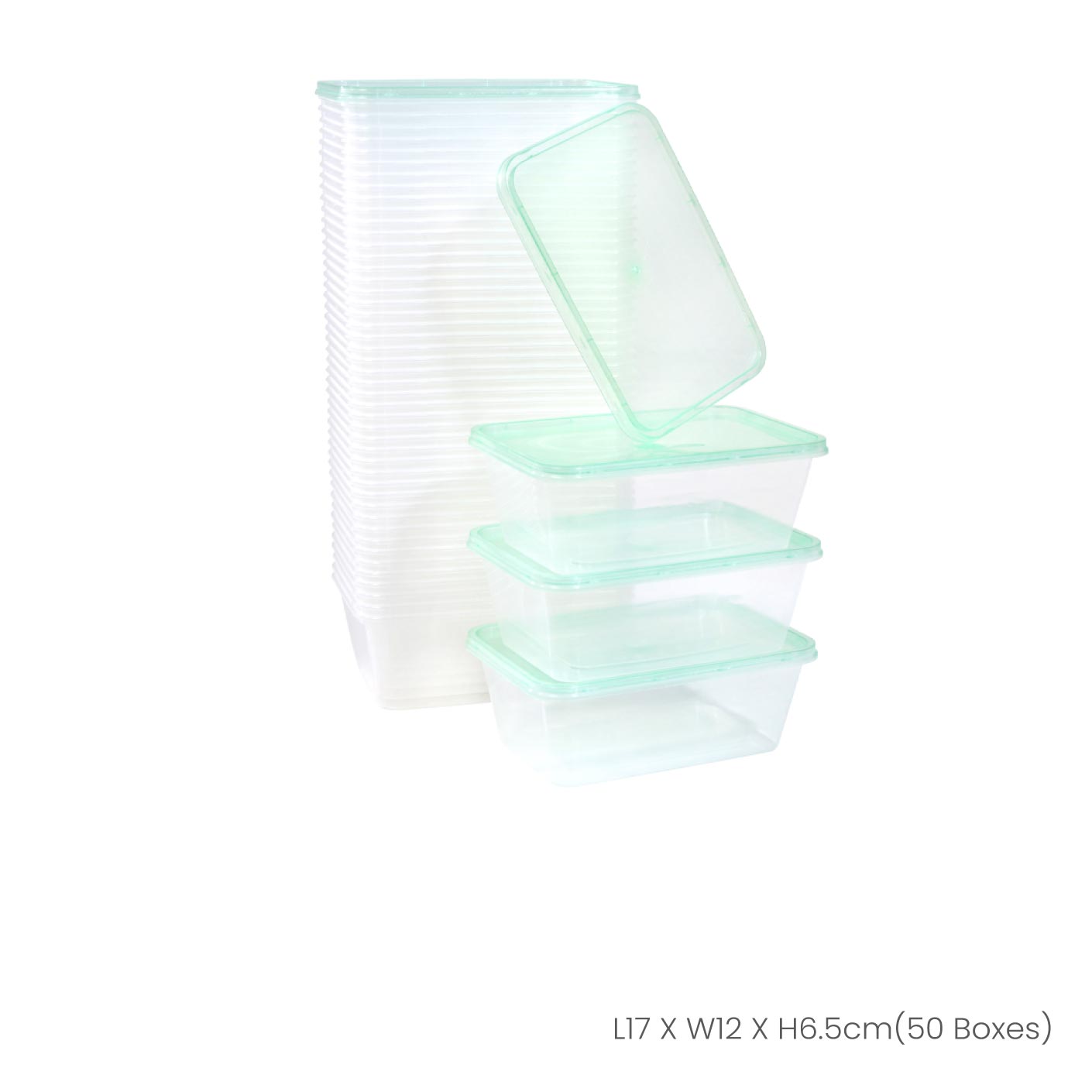 RT.HIGH 50S TW RT.BOX W/COVER (TW2 1000 50) - Heavy Duty Storage Box with Lid for Home, Office, and Warehouse Organization