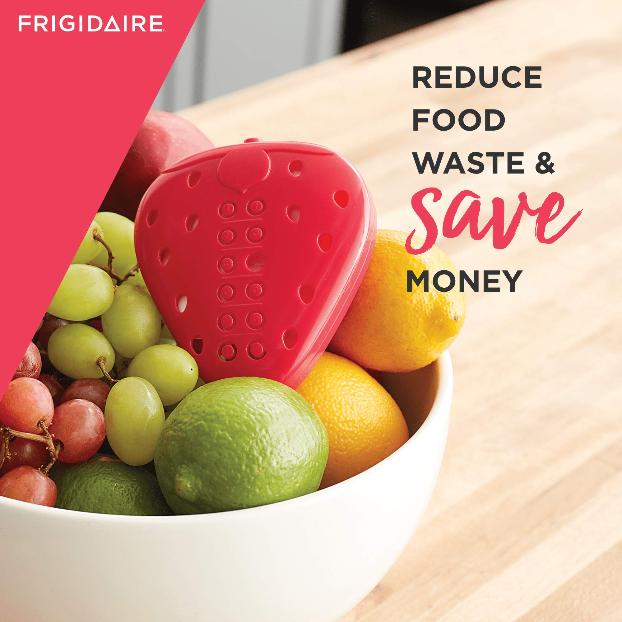 Frigidaire FRUFVS Pure Fresh Fruit and Veggie Saver - Ethylene Gas Absorber for Longer Lasting Produce | Perfect for Refrigerators, Pantries & Food Storage