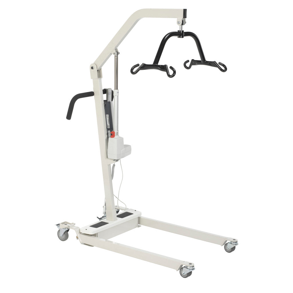 Bariatric Electric Patient Lift with Rechargeable Battery & 4-Point Cradle - Heavy Duty Mobility Aid for Home Care & Hospital Use