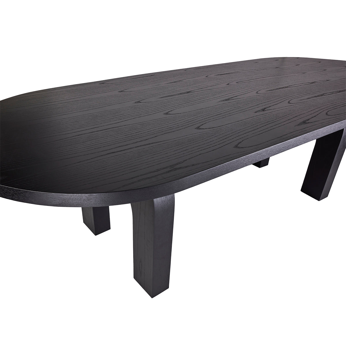 Hawk Spree Oval Dining Table - Modern Wooden Kitchen Table for 6, Farmhouse Style Dining Room Furniture - Perfect for Family Gatherings & Dinner Parties