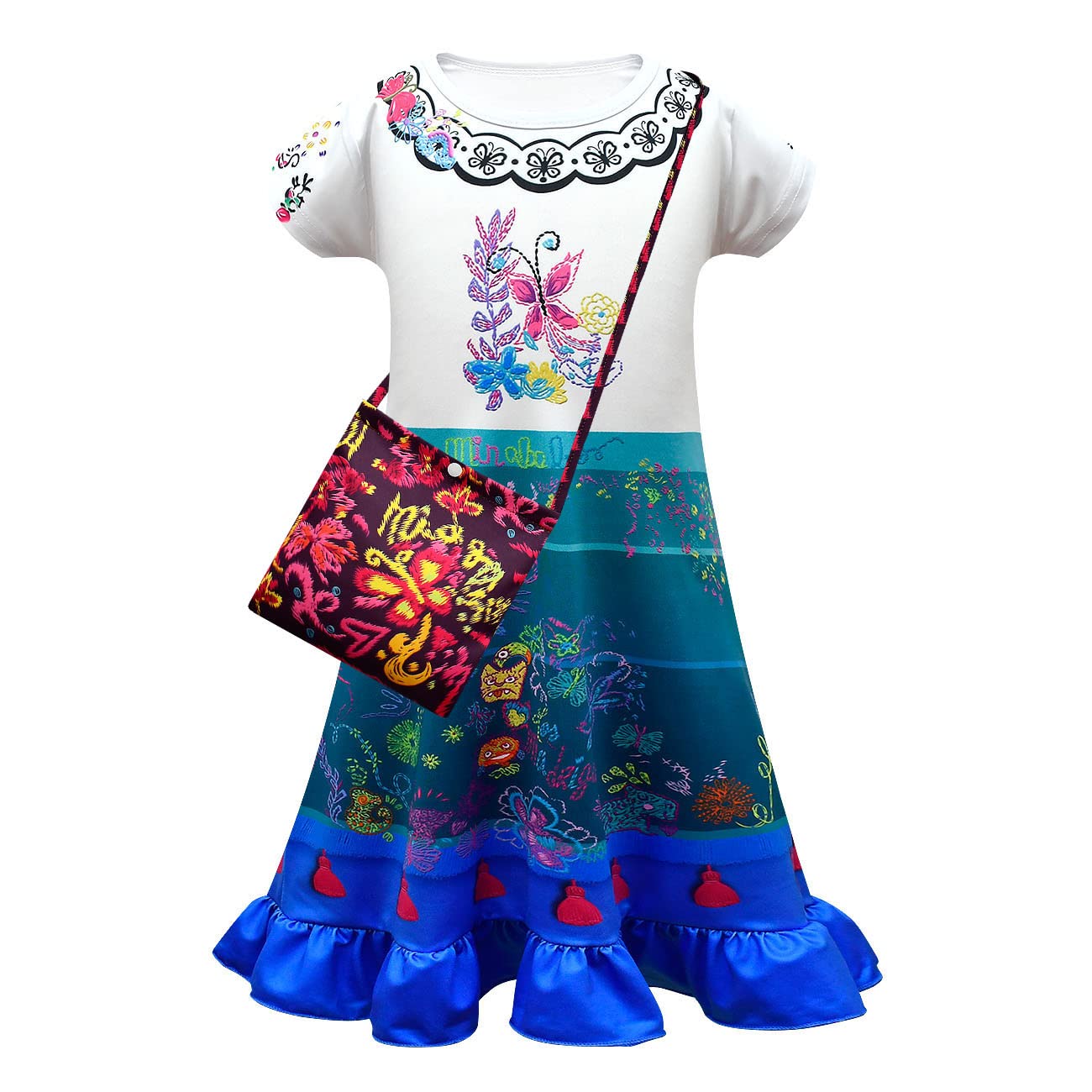 **Girls Nightgowns - Flutter Sleeve Cute Princess Pajamas for Kids | Soft Sleepwear & Homewear Dress | Birthday Gift for Girls | Perfect for Sleepovers & Bedtime**