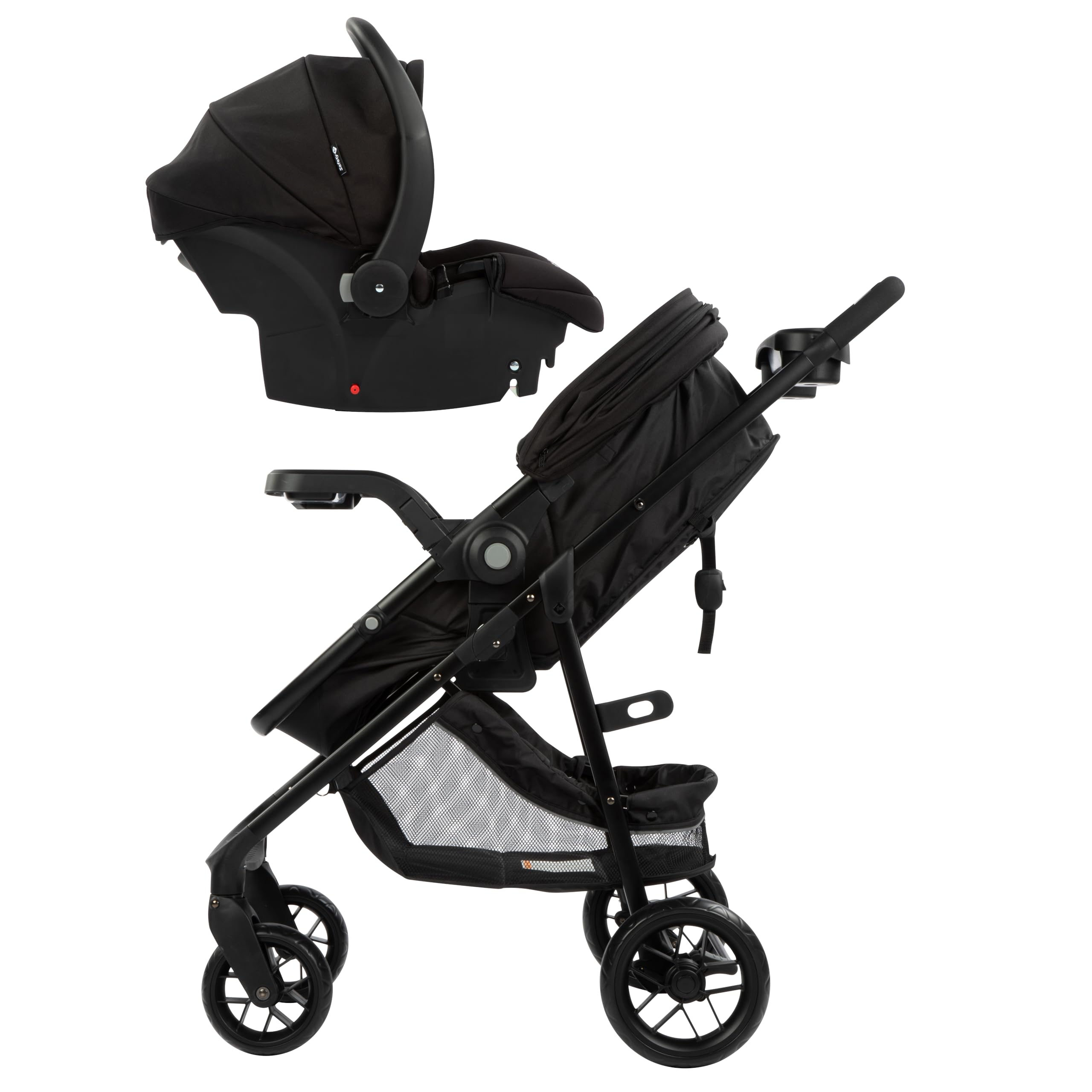 Safety 1st Grow and Go Flex 8-in-1 Convertible Car Seat & Stroller Combo for Infants 4-30 lbs | Travel System with Adjustable Features | Perfect for Newborns, Air Travel, and Everyday Use
