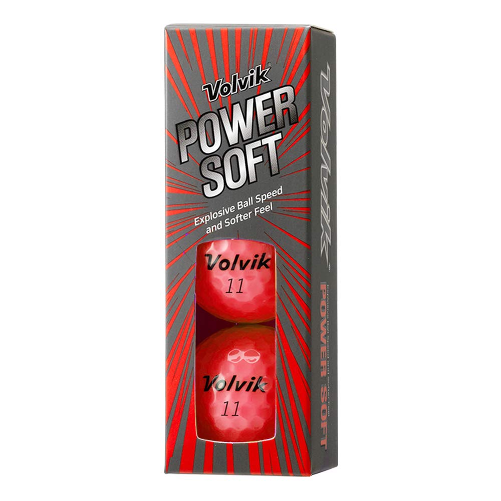 Volvik Power Soft Golf Balls - High Performance Golf Balls for Distance & Control | Perfect for Practice, Tournaments & Casual Play