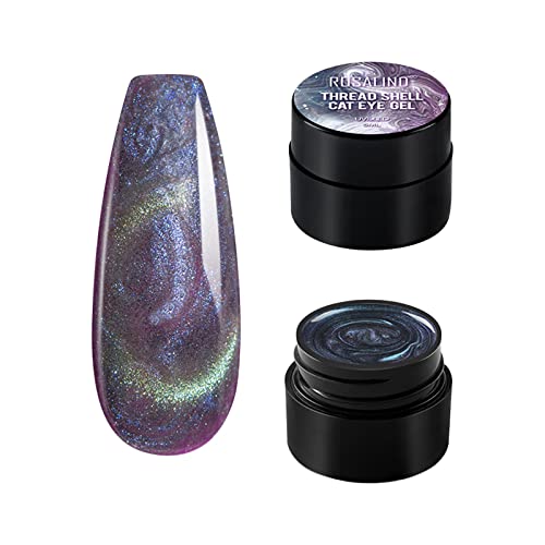 2022 New 5D Cat Eye Gel Nail Polish - Phototherapy UV/LED Nail Polish with Magnetic Effect, Fashionable Reflective Manicure Gel for Women | Perfect for Parties, Weddings & Special Occasions