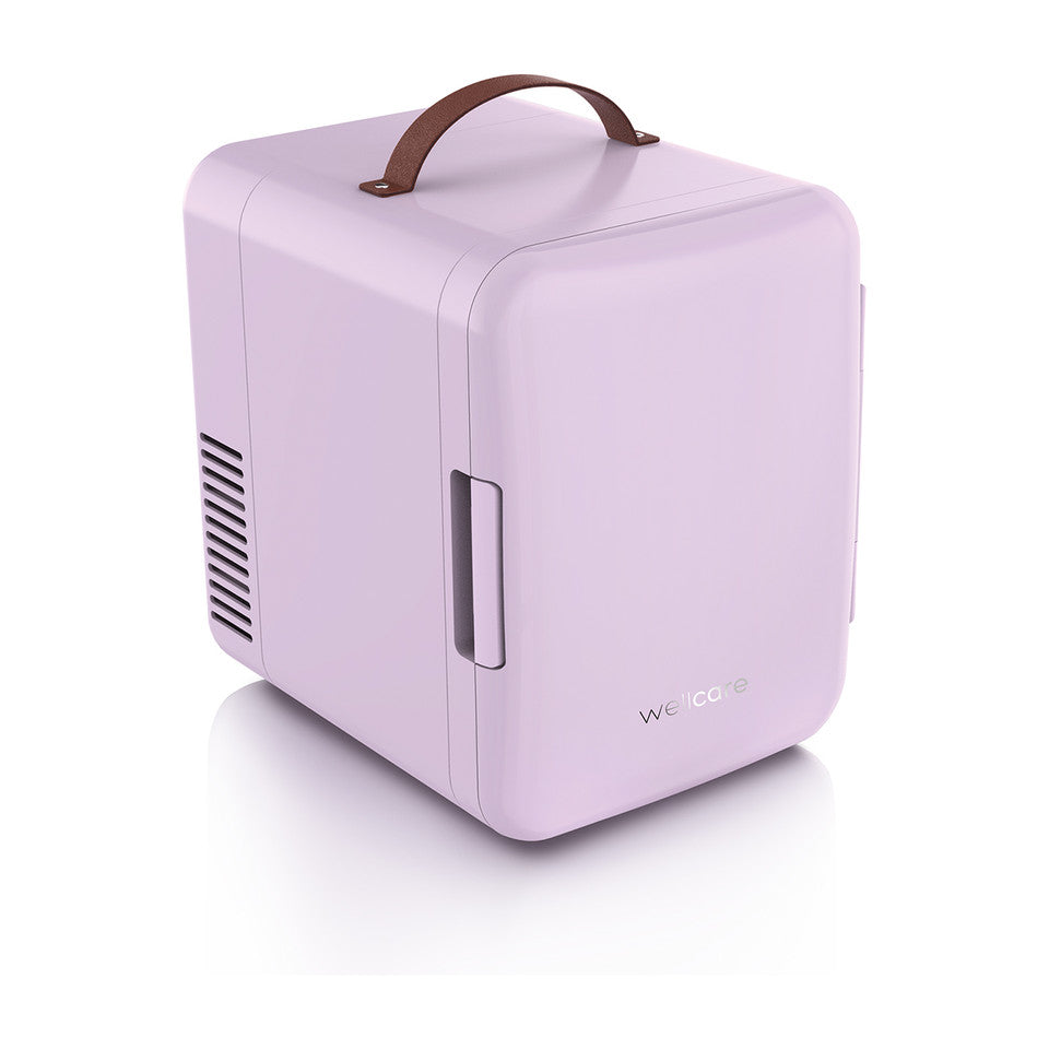 Wellcare Mini Cosmetic Fridge - 4L Skincare Cooler for Makeup, Perfume & Beauty Products - Perfect for Bedroom, Bathroom & Vanity Organizer