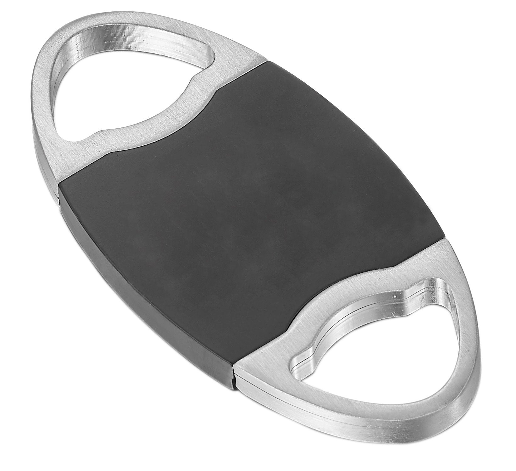 Premium Visol Perfecto Gunmetal & Stainless Steel Double Guillotine Cigar Cutter - Sharp Blades for Smooth Cut | Perfect for Cigar Aficionados, Gifts & Special Occasions