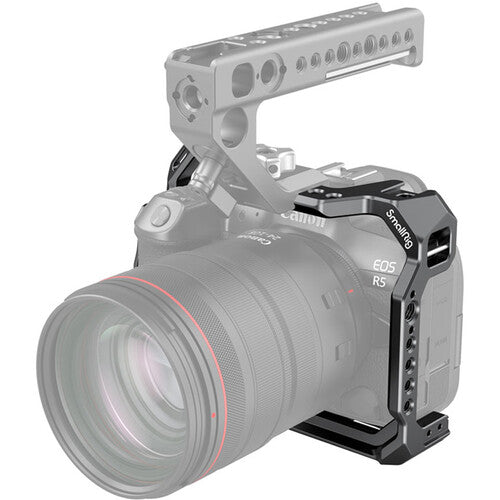 SmallRig Camera Cage for Canon EOS R5 & R6 - Professional Aluminum Alloy DSLR Cage with Full Access to Ports - Perfect for Vlogging, Filmmaking & Photography
