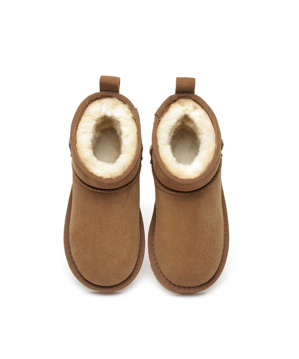 Kids UGG Classic Mini Boots - Warm & Cozy Winter Boots for Girls & Boys - Perfect for Snow, School & Outdoor Play