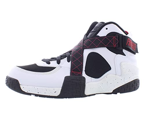 White/University Red-black